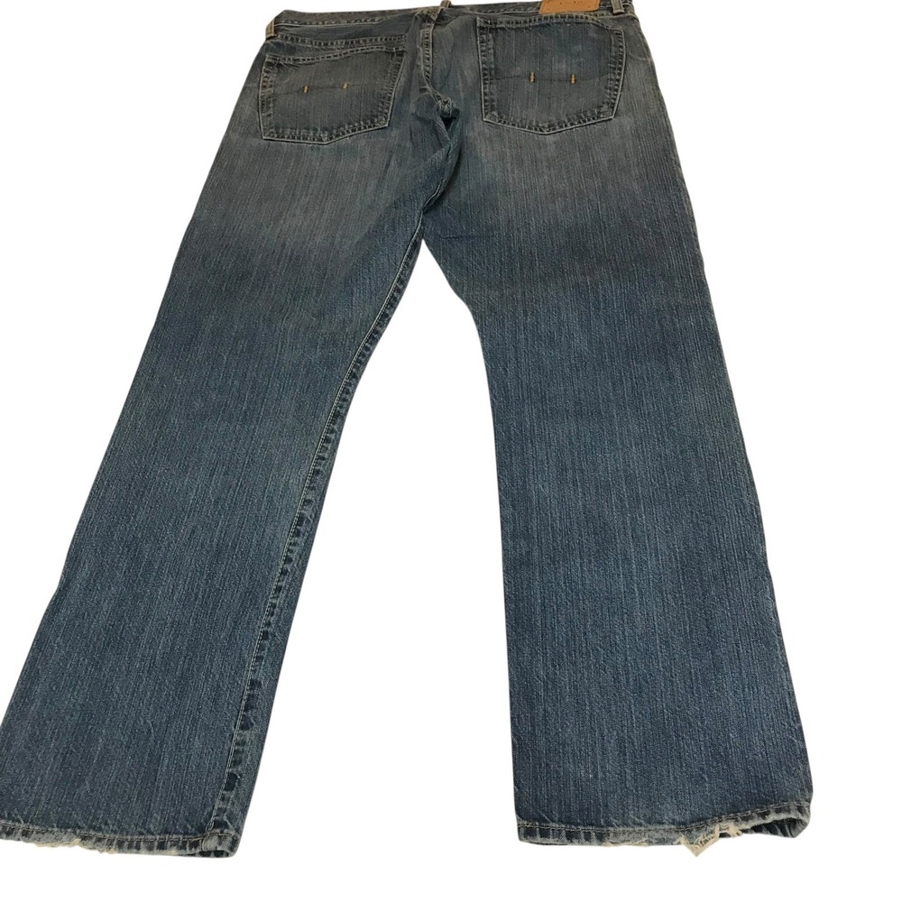Polo Ralph Lauren Authentic Dungarees Mens‎ Blue Straight Leg Denim Jeans 36x32 - Picture 15 of 16